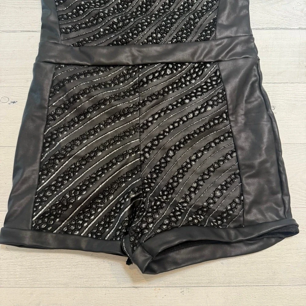 Weissman black romper